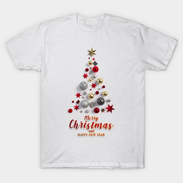 Christmas T-Shirt by Manafff